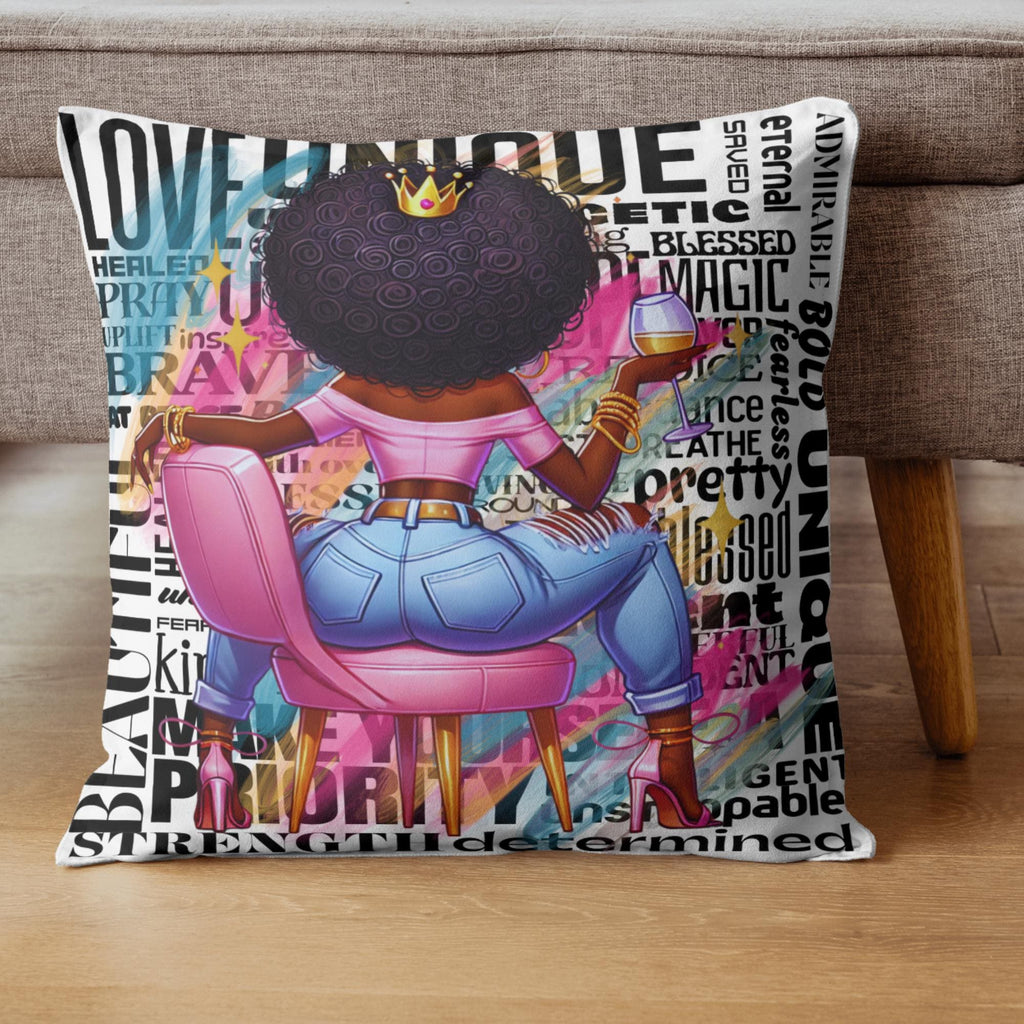 Motivational Queen PNG, African American Woman, Graffiti Art (Digital Download)