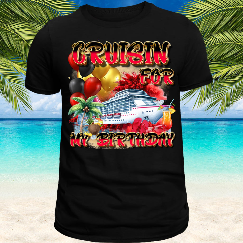 Birthday Cruise Png, Cruise Bundle, Birthday Cruise PNG, Birthday Crew, T-Shirt Design, Cruisin for My Birthday, Digital Download